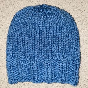 Knit Blue Hat
